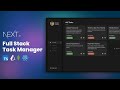 Build a Fullstack Task Manager Application: Next.js, React, Prisma, MongoDB - Full Tutorial