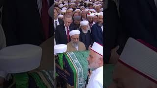 Başkan Erdoğan, İsmailağa Cemaati lideri Hasan Kılıç'ın cenaze törenine katıldı
