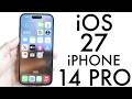 iOS 27 On iPhone 14 Pro! (New Features, Battery & Performance)