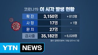 국내 확진자 3천 명 넘어서...사망자 17명 / YTN