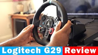Logitech G29 Driving Force Racing Wheel For PS4/PC - Full Review