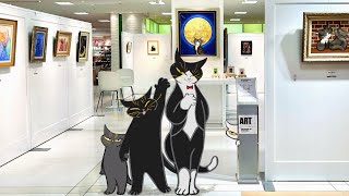 伊勢丹浦和での展示会の感想！一番人気だった作品も紹介します🐈‍⬛