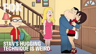 American Dad | Stan Teaches Steve How To (Inappropriately) Hug | FOX TV UK