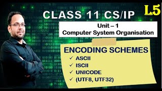 Encoding Schemes ASCII, ISCII, Unicode UTF8 UTF16 UTF32 #numbersystem #aiarunkumar #ascii #unicode