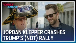 Jordan Klepper Crashes Trump's First 2024 Campaign "Rally" | The Daily Show