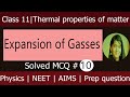 A vessel is filled with an ideal gas at a pressure of 20 atm and is at a temperature of 27°C. One