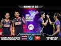 Puavaranukroh/Paewsampran vs Tang/Tse | China Masters 2024 Badminton