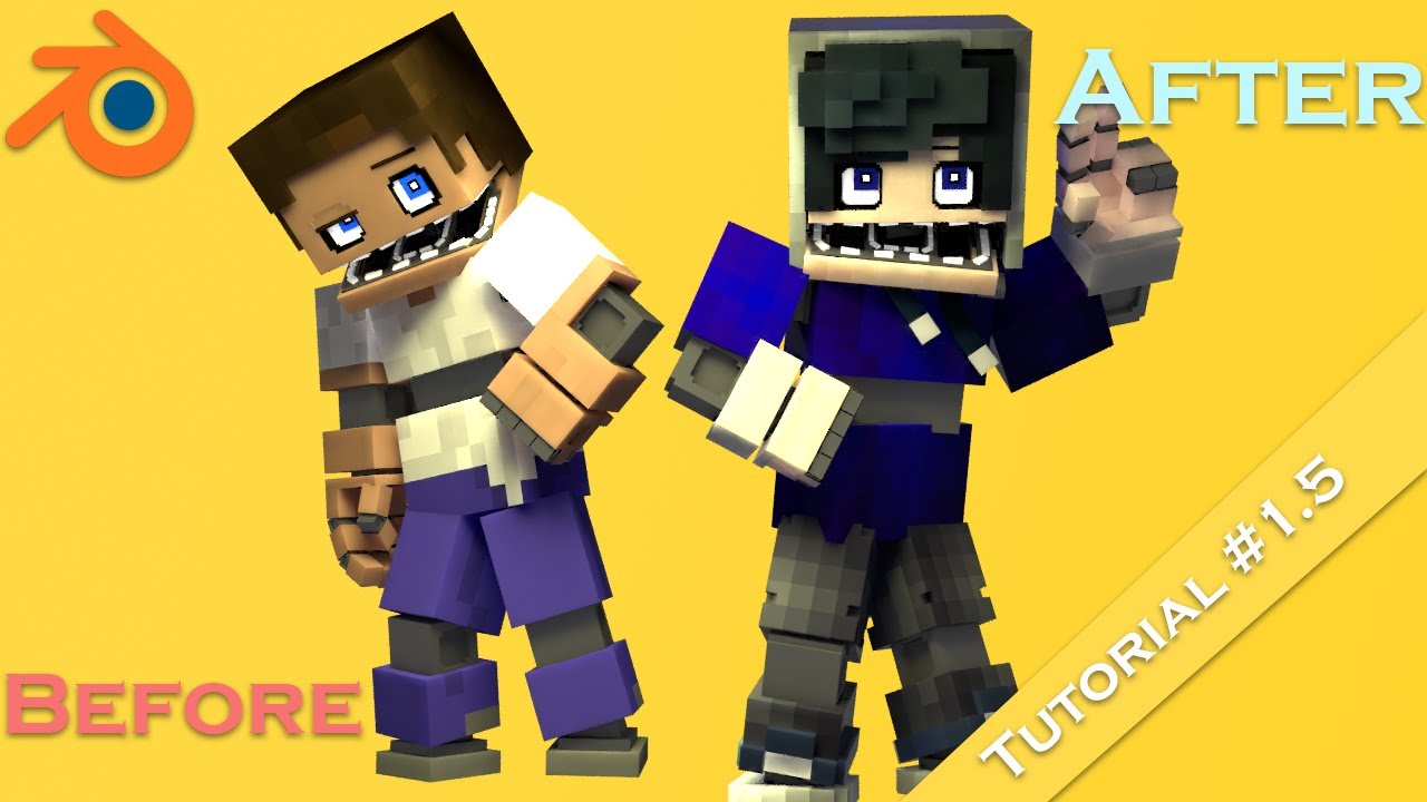 Minecraft Blender Rigs Odrts