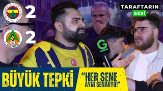 “Böyle Rezillik Görmedim!” | Fenerbahçe 2-2 Alanyaspor | Maç Sonu Taraftarın Sesi