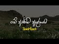 anthima adarayai අන්තිම ආදරයයි slowed reverb