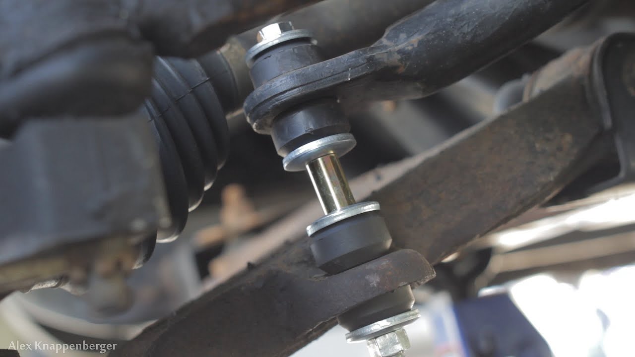 Sway Bar End Link Replacement & What Are They? - YouTube