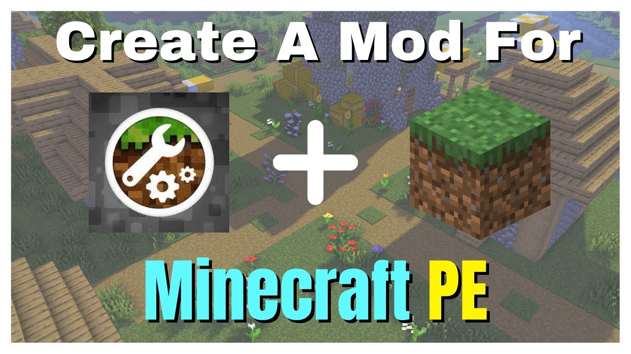 How To Create Your Own Mod For Minecraft (PE) - YouTube