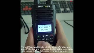 How to Extend the Default Frequency Range of RA89 into VHF 136 - 174 MHz \u0026 UHF 400 - 480 MHz ?