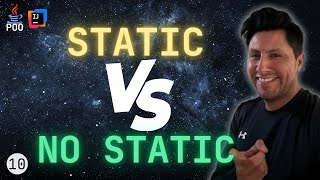 STATIC en Java - Variables y Métodos Estáticos vs No Estáticos