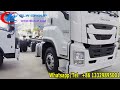 2023 new 6 wheel isuzu fvr giga 6 cylinders 240hp 18tons truck chassis