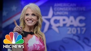 Kellyanne Conway mówi o „konserwatywnym feminizmie” w CPAC | Wiadomości NBC