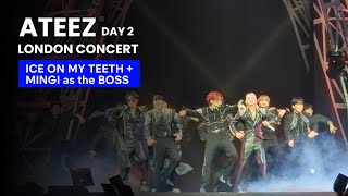 ATEEZ “Ice on My Teeth” \u0026 Mingi Gets Chosen as Boss! - 27/01/2025 London Day 2