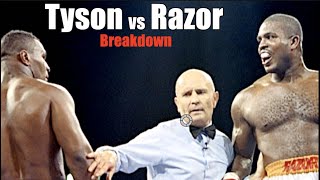 Iron Mike Tyson vs Razor Ruddock Explained - Smash Punch vs Peekaboo Breakdown