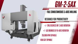 Haas GM-2-5AX - What's New! Haas Automation, Inc.