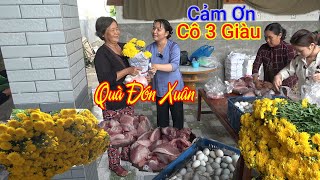 Cảm Ơn Cô 3 Giàu Đã Mang Niềm Vui Đến Cho Gia Đình Và Bà Con Gặp Khó Khăn Trong Mùa Tết\\DD ĐQ#895