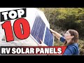 Best RV Solar Panel In 2023 - Top 10 RV Solar Panels Review