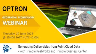 OGT Webinar - Scan Data in Trimble RealWorks and Trimble Business Center