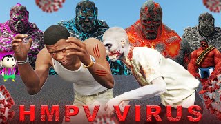 Franklin Shinchan Lava God Survive HMPV VIRUS in GTA 5