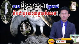 ពេលខ្លែងស្រាកយំពិតជាគួរអោយខ្លាចមែនទេ!