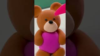 Cutest Teddy Bear DIY 😱 #short #diy #youtubepartner #youtubeshorts #shivangisah