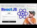 React Login Form with Real-Time Validation & Toast Alerts | Beginner Tutorial