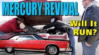 Can We Revive this 1977 Mercury Grand Marquis After Sitting 24 Years? 460 POWER!