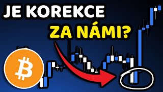 Bitcoin: Je korekce za námi? Toto rozhodne!