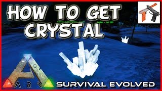 Ark: Survival Evolved How To Get Lots of Crystal! (Ark Crystal Locations Tutorial)