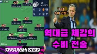 지리뉴의 FM2022 - 이거 사기입니다. 강팀 상대로 다 이겨버릴지도..? EPL 최소 실점 1위 전술! 약팀 좋아하시는 분들에게 최고의 선물