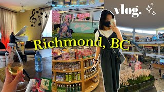 VLOG: Richmond Day!☆リッチモンドの1日[JPN+ENG SUB]Lulu Island Winery|Aberdeen Centre|Jazz Piano|ジャズピアノ｜カナダ生活