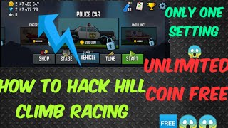 how to hack Hill climb racing game | unlimited coin Hill climb racing game | how to hack any games