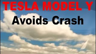 Tesla Avoids Crash | Dashcam