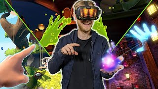 ALL 3 NEW Oculus Quest Hand Tracking GAMES are DIFFERENT (Review & Gameplay)