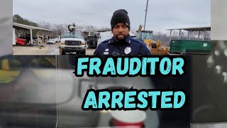 Frauditor ARRESTED at Public Works