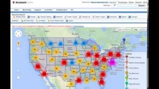 Google Maps Demo of 5000+ Leads Mapped within SugarCRM