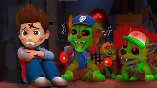 PAW Patrol Ultimate Rescue | What Happened! All Pups Turn Into ZOMBIE? - Very Sad Story - Rainbow