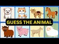 Guess the Animal Quiz | Names of Animals | Kids Educational Video