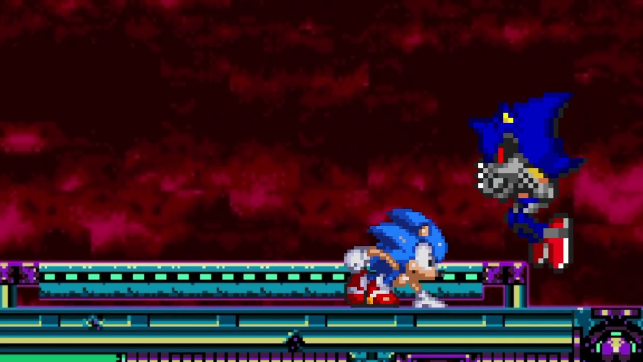 Sonic Vs Metal Sonic Youtube