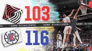 Portland Trail Blazers 103, LA Clippers 116 | Game Highlights | March 20, 2024