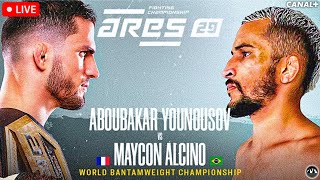 Ares FC 29: Younousov vs. Alcino | LIVE STREAM | MMA Fight Companion | AFC 28 | CANAL+ | FRANCE