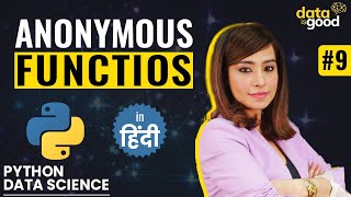 Python Anonymous/Lambda Functions in Hindi | Working with Anonymous Functions | Python Tutorials