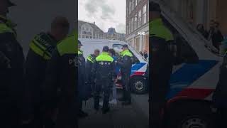 Egyptian-Dutch man arrested while shouting ‘Free Palestine’ in Amsterdam