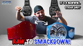 I CHANGED MY RAW TAG REPLICA TO A SMACKDOWN TAG REPLICA - A Video Review