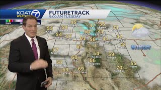 Rain and snow chances are on the increase in New Mexico