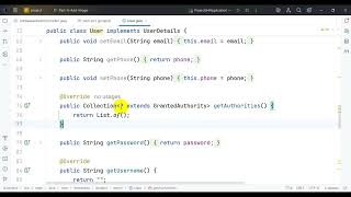 Implement UserDetails in User Entity | Emran Code Box